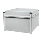 SCHNEIDER ELECTRIC - SNRNSYPLSC2727G Cassetta PLS, retro in poliestere, copertura PC opaca IP65 27x27x18cm