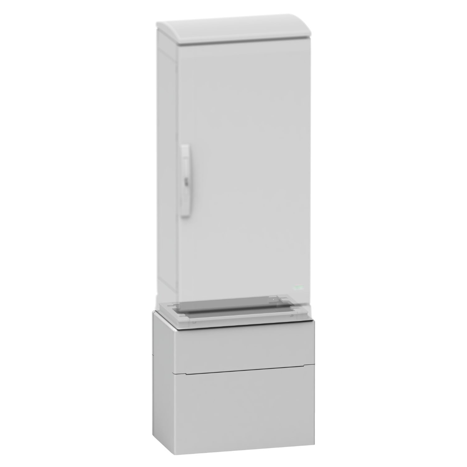 SCHNEIDER ELECTRIC - SNRNSYZZ553G Zoccolo in poliestere per PLAZ(T) H500xL535xP310 RAL 7035