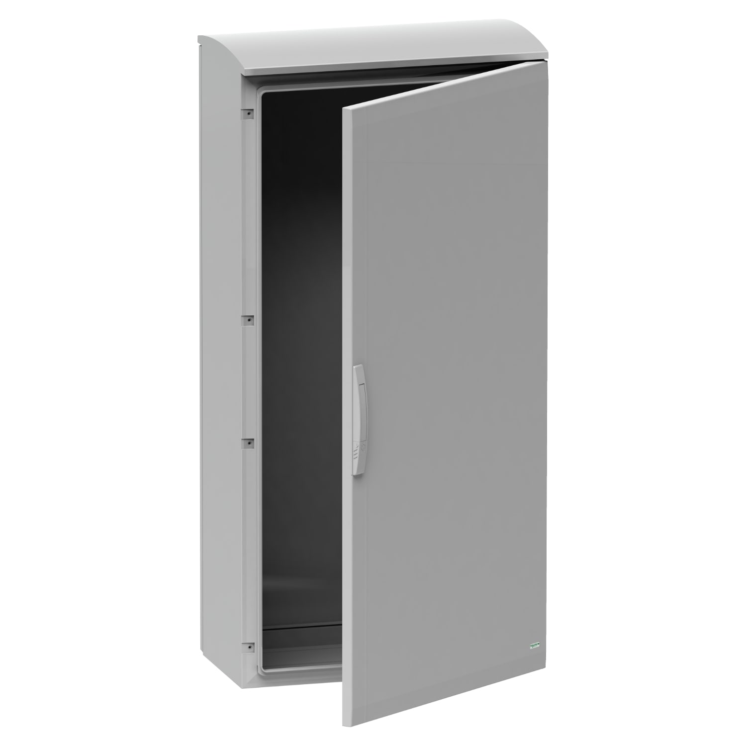 SCHNEIDER ELECTRIC - SNRNSYPLAT1274G Armadio in poliestere, PanelSeT PLA, porta piena, tetto ventilato, 1250x750x420mm, IP44, IK10