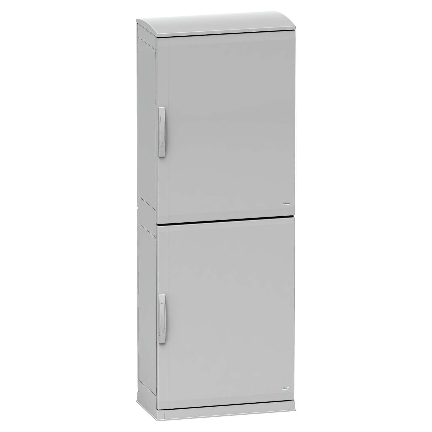 SCHNEIDER ELECTRIC - SNRNSYPLAZT2074G Armadio in poliestere, PanelSeT PLA, fondo aperto, tetto ventilato, 2000x750x420 mm, IP44, IK10