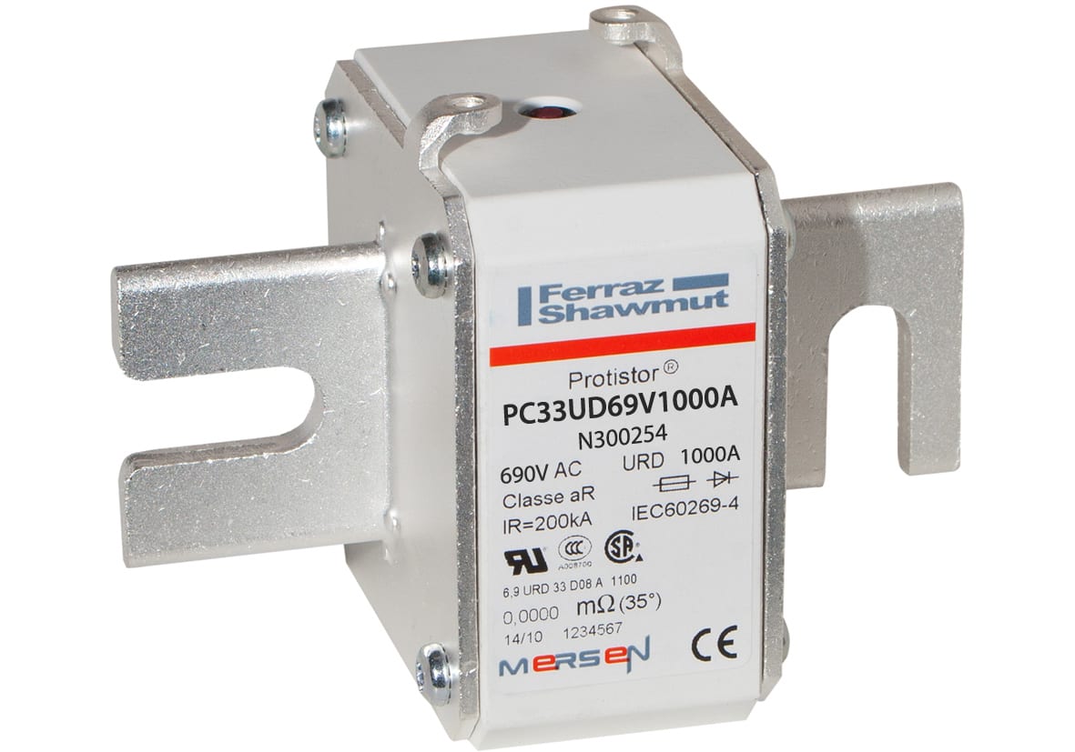 MERSEN ITALIA SPA XESN300254 6,9 URD 33 D08 A 1000