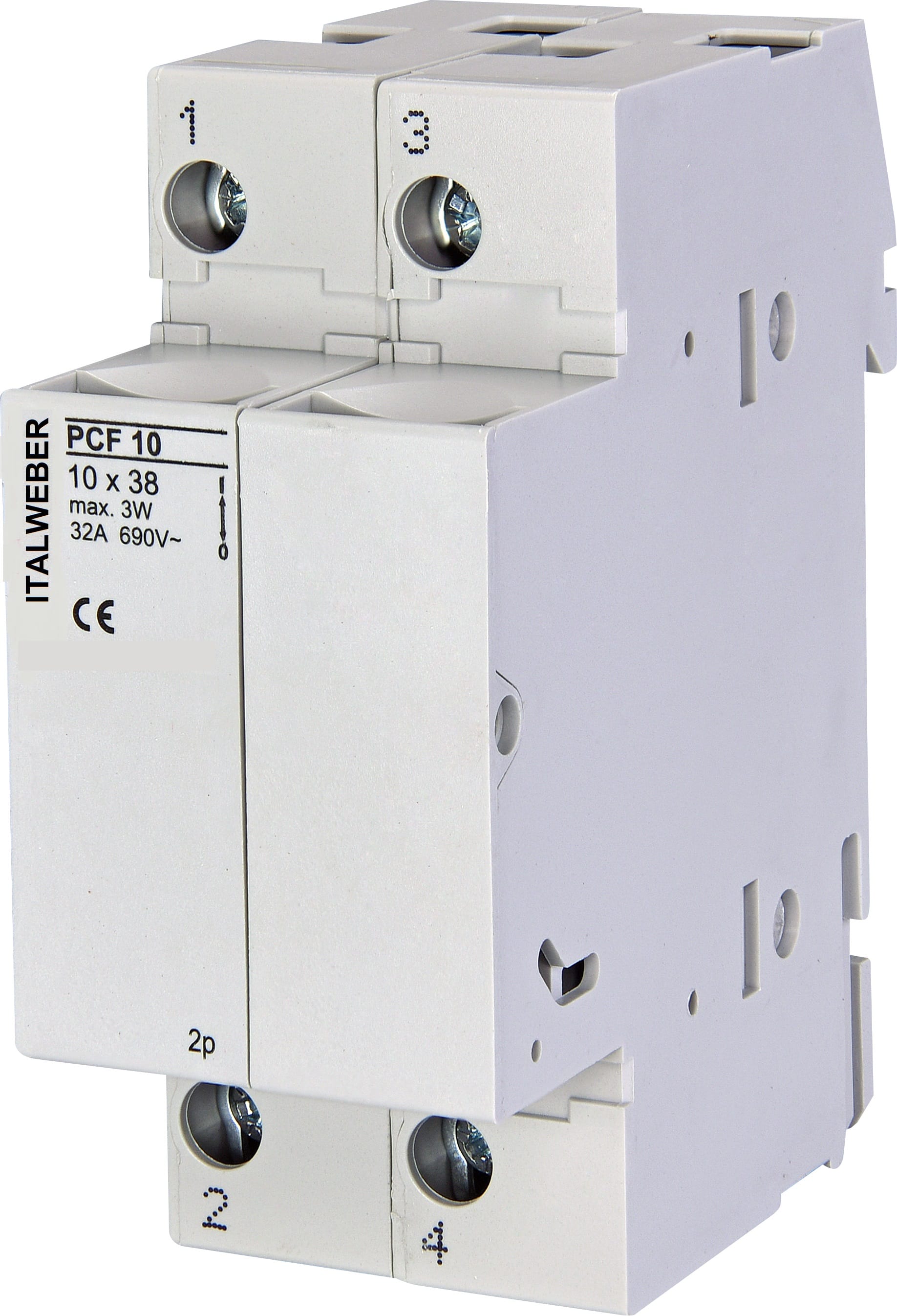 ITALWEBER SPA - ITW2352038 PORTAF SEZ.PCF 2X38 32A 690V