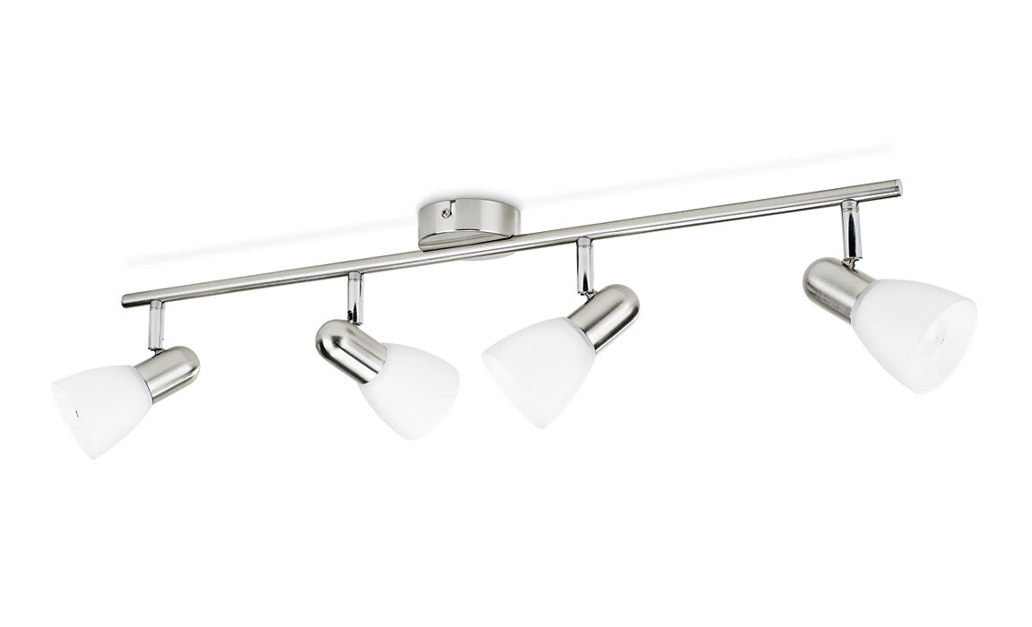 SIGNIFY ITALY SPA - PCL5023417E7 BURLAP FARETTO 4 LUCI NICKEL IN METALLO