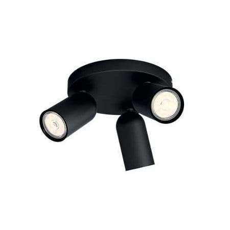 SIGNIFY ITALY SPA PCL5058330PN PONGEE FARETTO 3 LUCI NERO IN METALLO