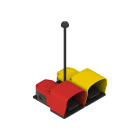 PIZZATO ELETTRICA PZZPC 2-103 INTERRUTTORE A PEDALE MULTIPLO
