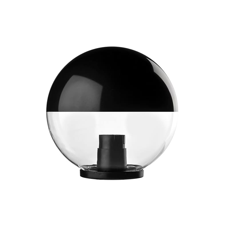 ROSSINI RSSPED003RIF DIFFUSORE BOLLARD CRISTALLO/NERO E27 IP4