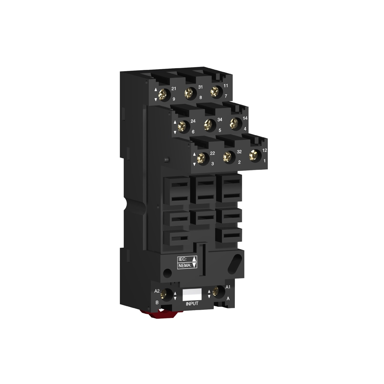 SCHNEIDER ELECTRIC - SNRRUZSF3M Base RUZ - contatto separato - -12 A - < 250V - CONNETTORE