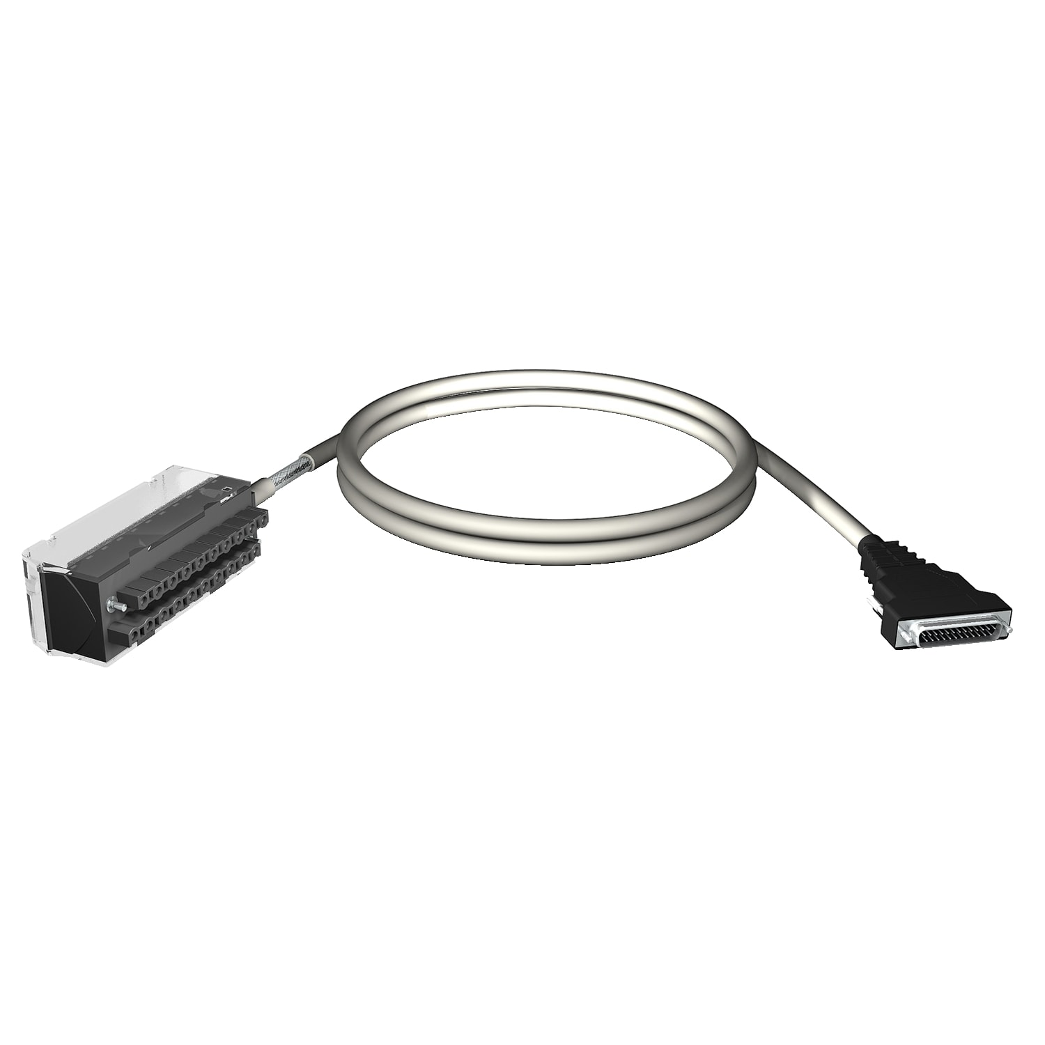 SCHNEIDER ELECTRIC - SNRBMXFCA150 Set cablaggio - connettore 20 vie - Conn. SUB-D25 - Per M340 I/O - 1,5 m