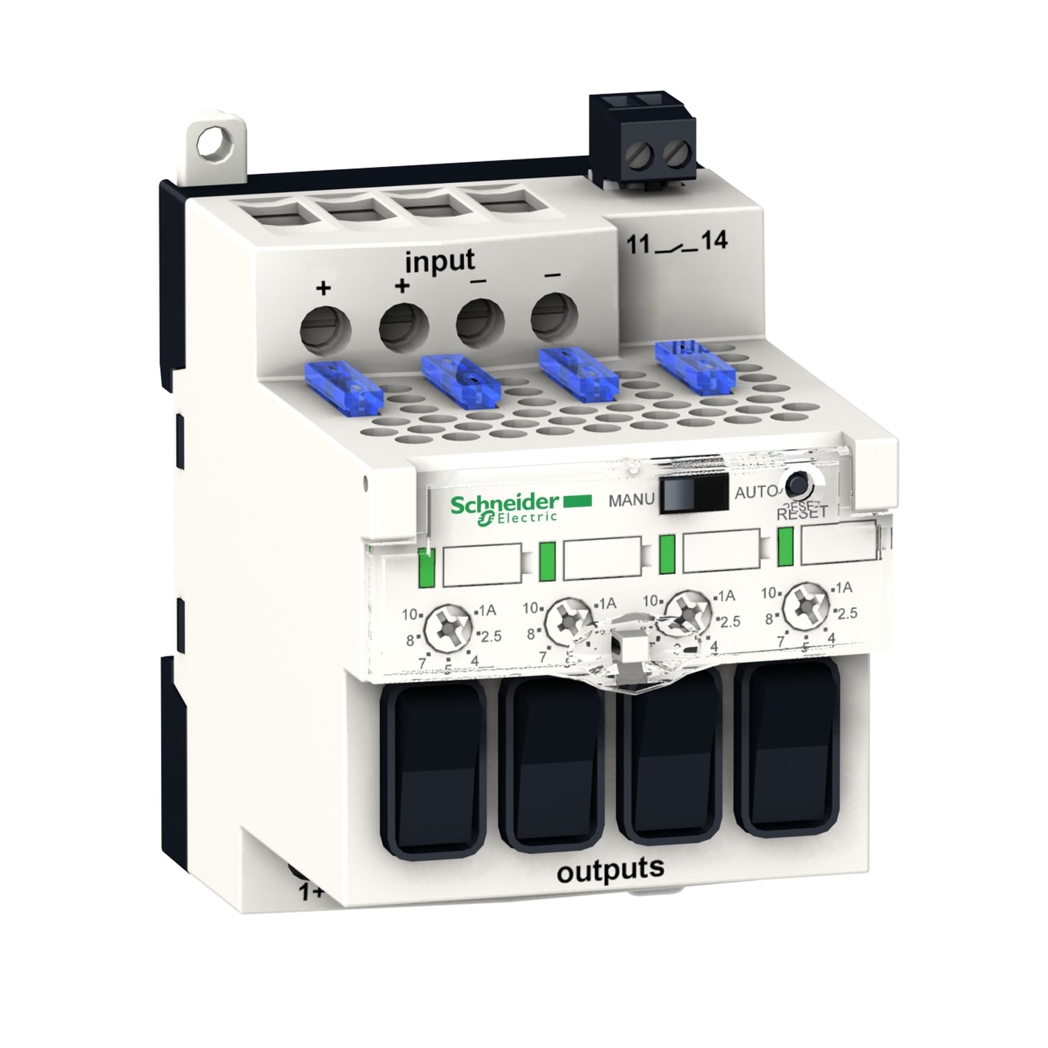 SCHNEIDER ELECTRIC - SNRABL8PRP24100 Elektronisches Schutzmodul, 4 Kanale, 1-