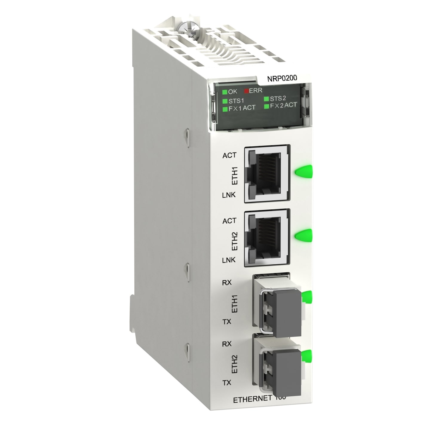 SCHNEIDER ELECTRIC - SNRBMXNRP0200 Convertitore fibra MM/LC 2CH 100 Mb