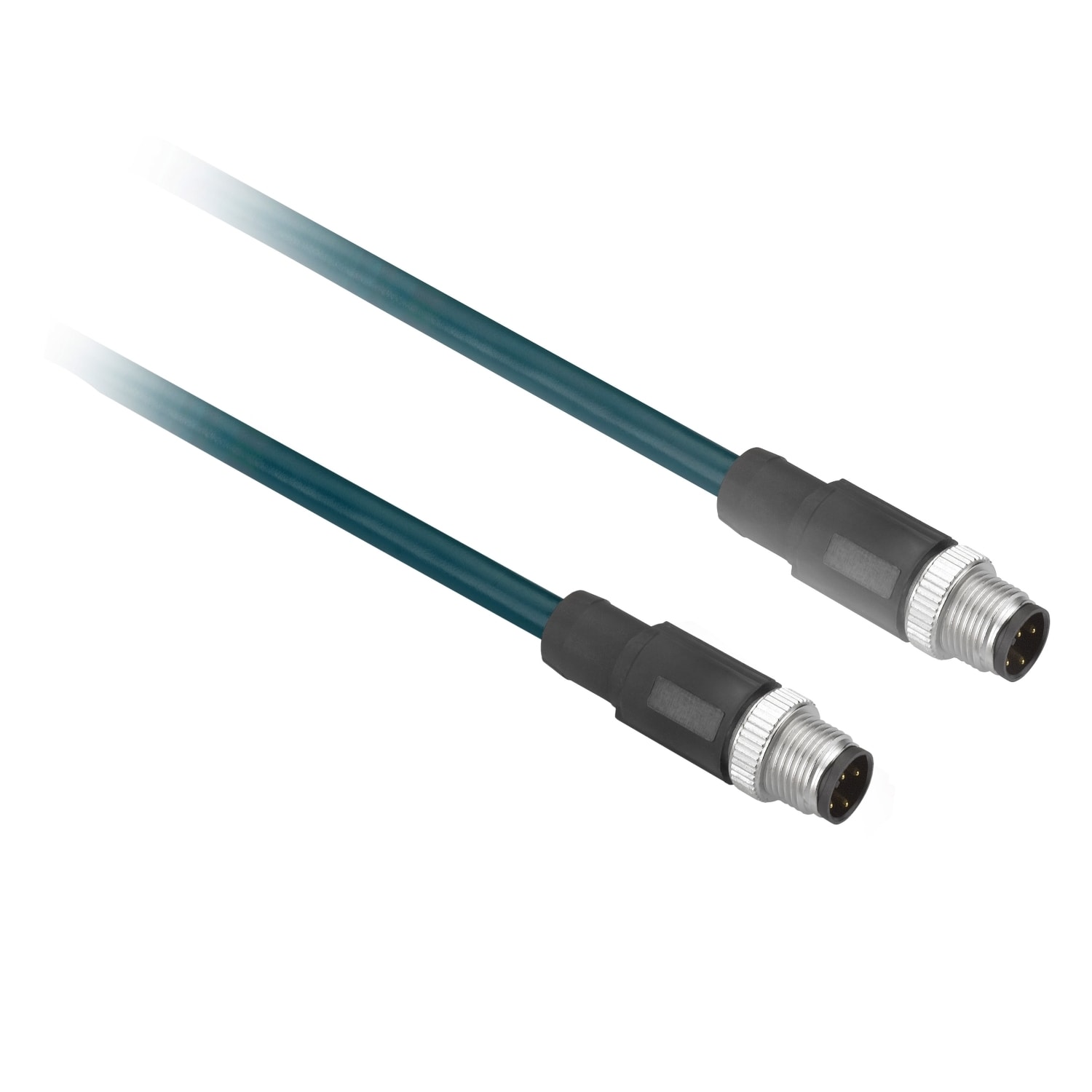 YAGEO TMSS ITALY SRL TSIXZCR1511041C2 CAVO PUR M12 M 4 PIN, M12 F 4 PIN 2M