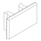 SCHNEIDER ELECTRIC SNRRSLZ5 2 FOGLI DI 64 LEGENDE A CLIP