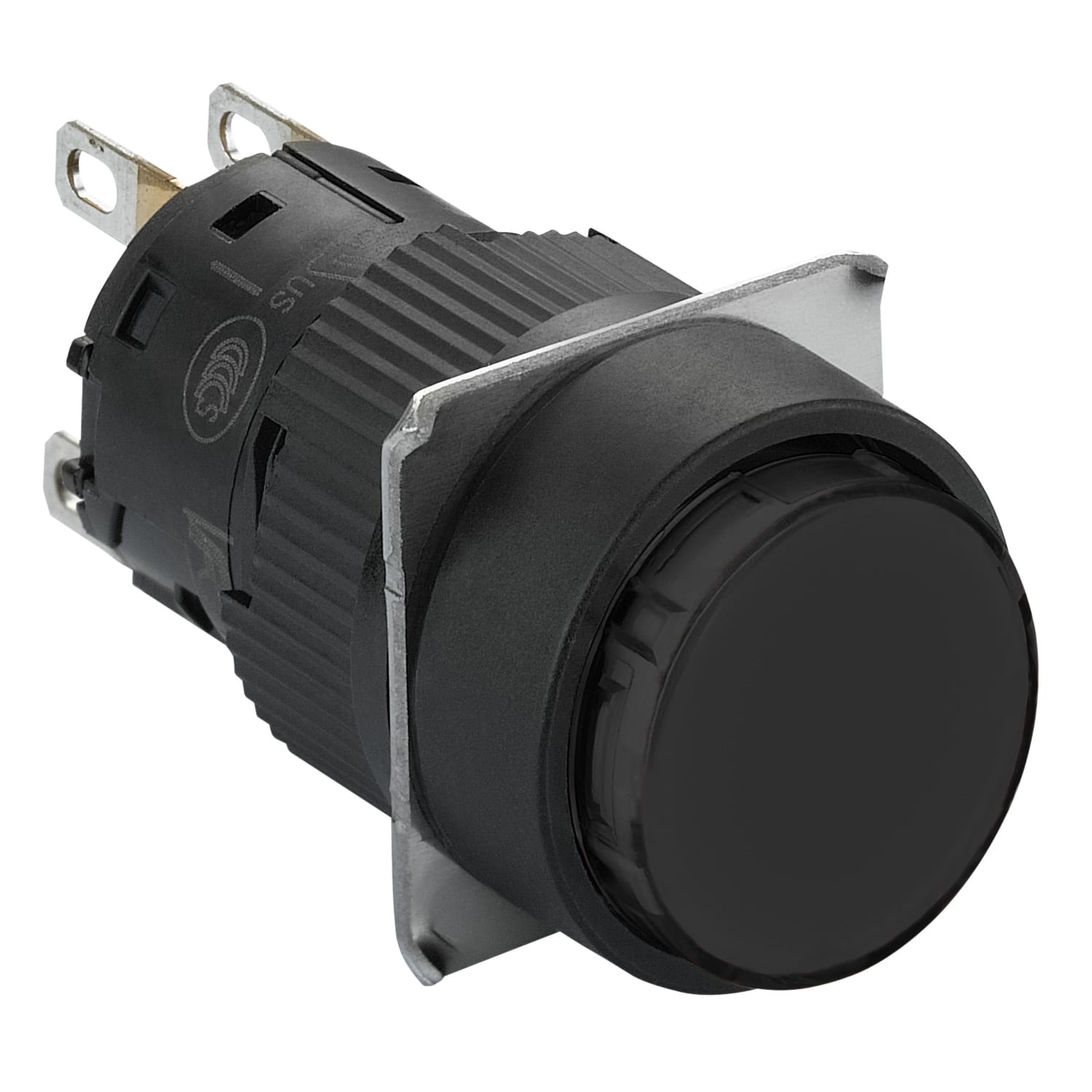 SCHNEIDER ELECTRIC - SNRXB6EAA21P Pulsante nero Ø16 - filoghiera ad impulso - 1NC/NO