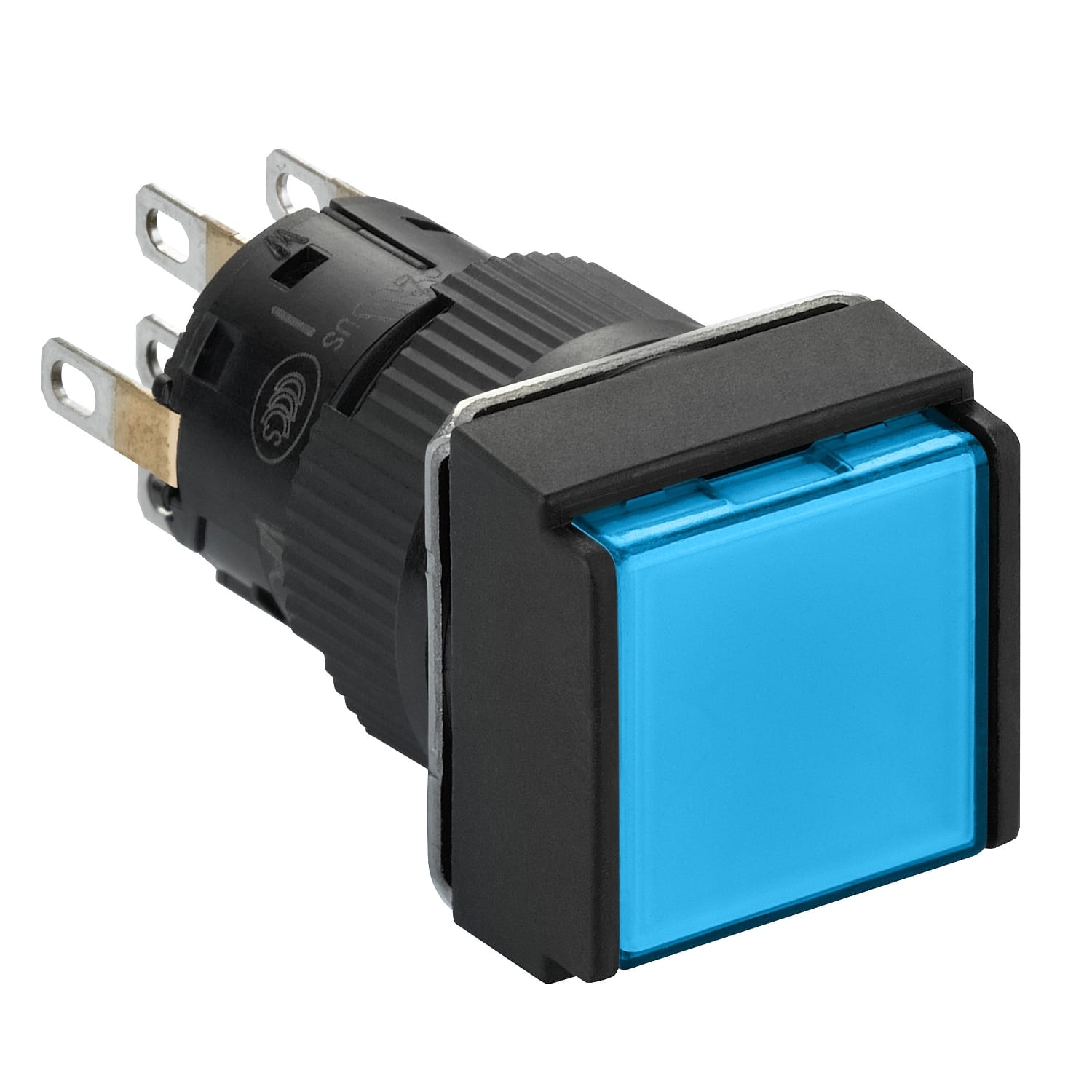 SCHNEIDER ELECTRIC - SNRXB6ECW6B2P Pulsante luminoso blu Ø16 - filoghiera ad impulso - 24V - 2NC/NO