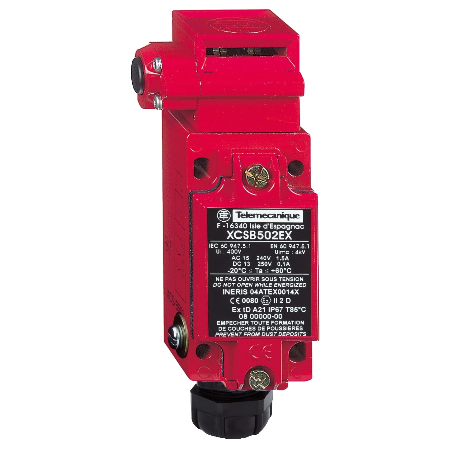 YAGEO TMSS ITALY SRL TSIXCSB702EX MET.LIMIT.SWITCH MANU LOC EX D