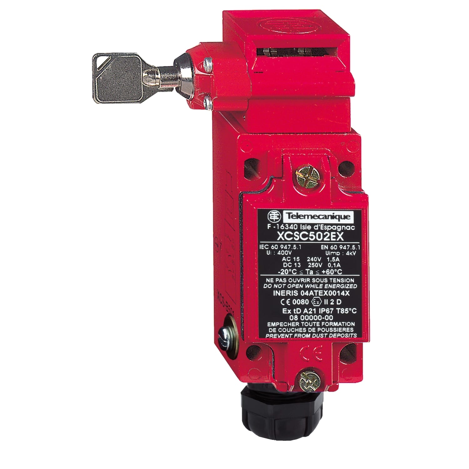 YAGEO TMSS ITALY SRL TSIXCSC702EX MET.LIMIT.SWITCH MANU LOC EX D