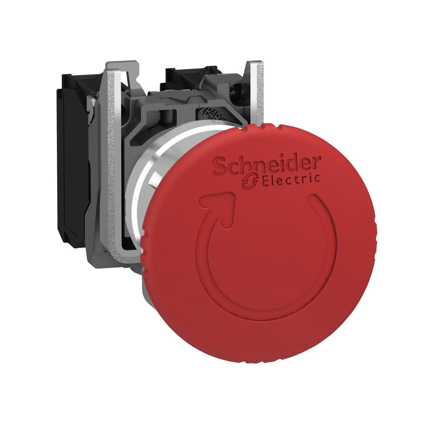 SCHNEIDER ELECTRIC - SNRXB4BS8445EX Pulsante di emergenza rosso Ø22 - testa a fungo Ø40 - sblocco rotazione - ATEX