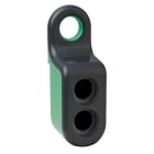 SCHNEIDER ELECTRIC - SNRZBRM22 Pulsantiera mobile - 2 fori - in plastica verde