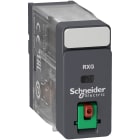 SCHNEIDER ELECTRIC - SNRRXG11B7 Relè interfaccia Harmony RXG - 1 NC/NO standard - 24 VAC - 10 A - c/pulsante TEST