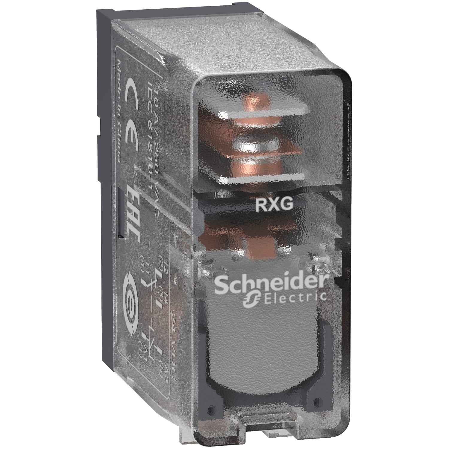 SCHNEIDER ELECTRIC - SNRRXG15BD Relè interfaccia Harmony RXG - 1 NC/NO - 24 VDC - 10 A