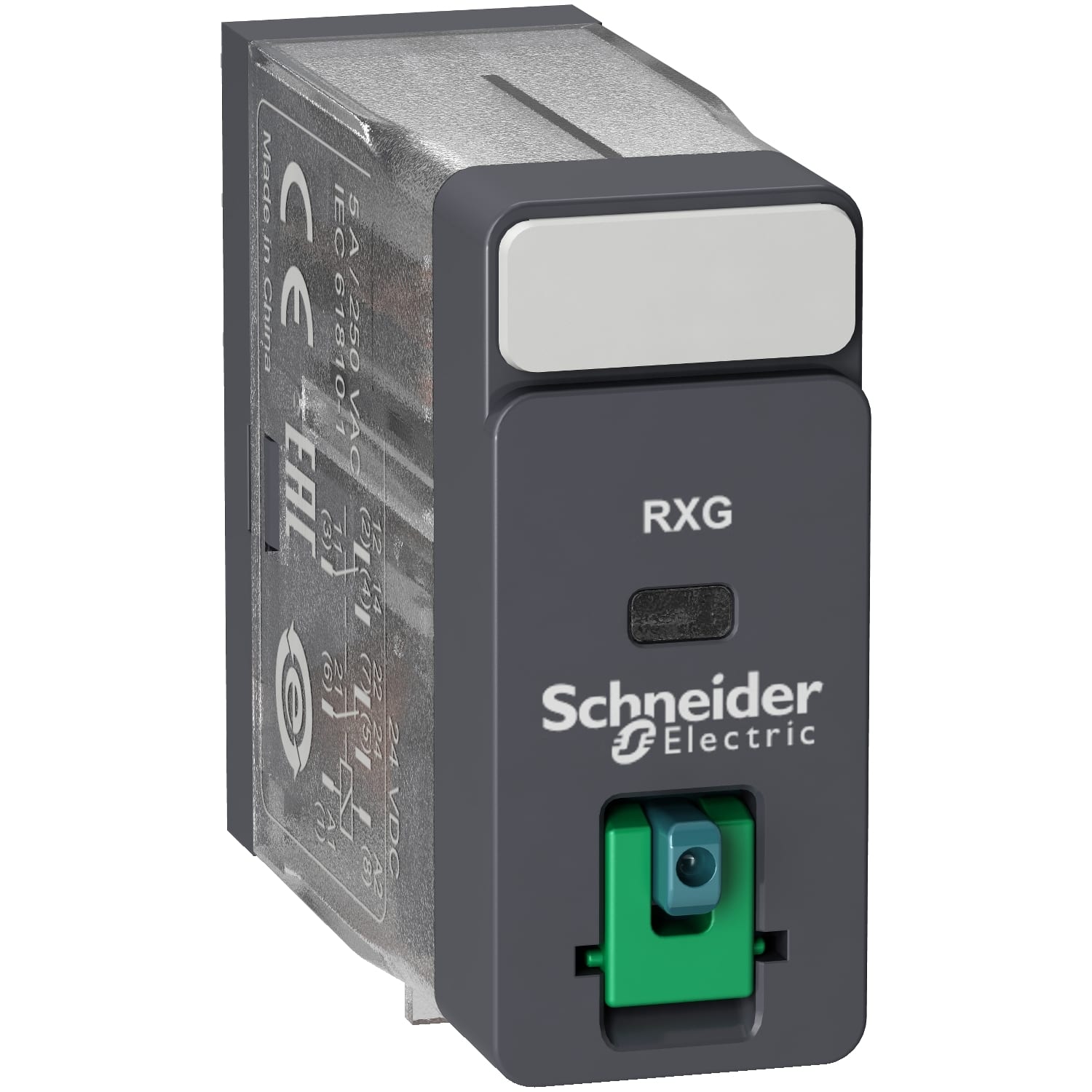 SCHNEIDER ELECTRIC - SNRRXG21JD Rele interfaccia 2 NC/NO 12Vdc test