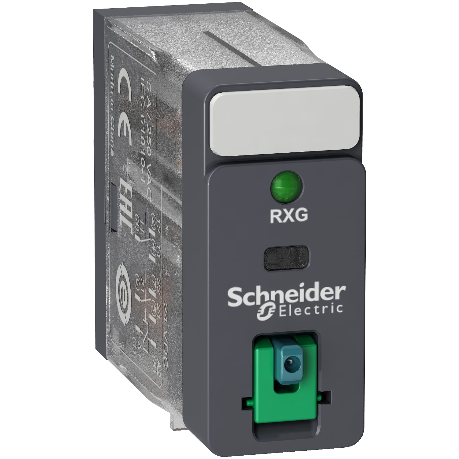 SCHNEIDER ELECTRIC SNRRXG22BD RELE INTERFACCIA 2 NC/NO 24VDC TEST+LED