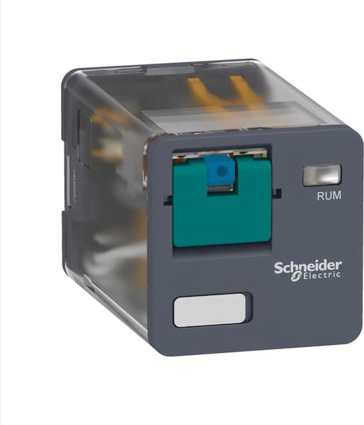 SCHNEIDER ELECTRIC - SNRRUMC21JD Relè a innesto universale - Harmony RUM - 2 NC/NO - 12 VDC - 10 A