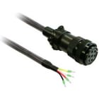 SCHNEIDER ELECTRIC - SNRVW3M5D6AR50 Cavo alimentazione 5m schermato 4x 6mm², con connettore militare per BCH2