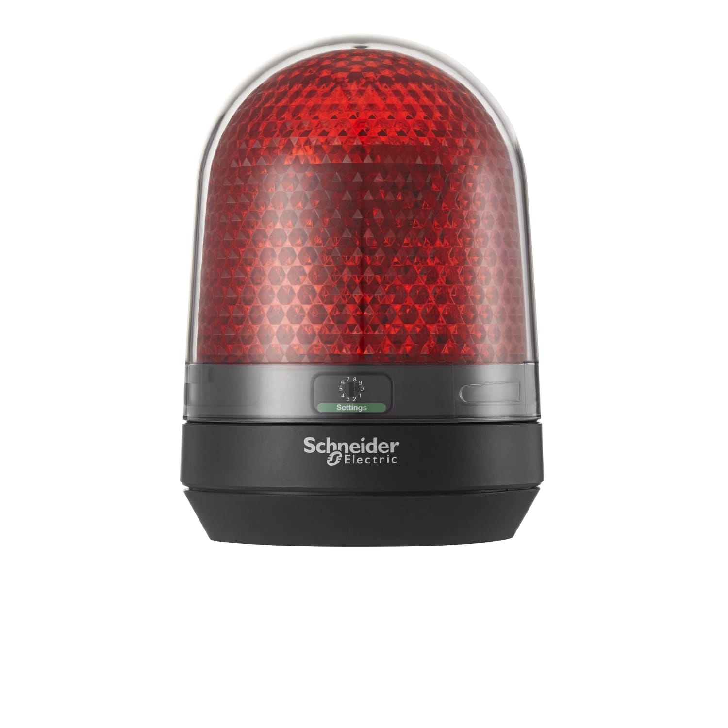 SCHNEIDER ELECTRIC - SNRXVR3M04 Dispositivo a luce rotante, senza buzzer, 100-230 VAC, rosso