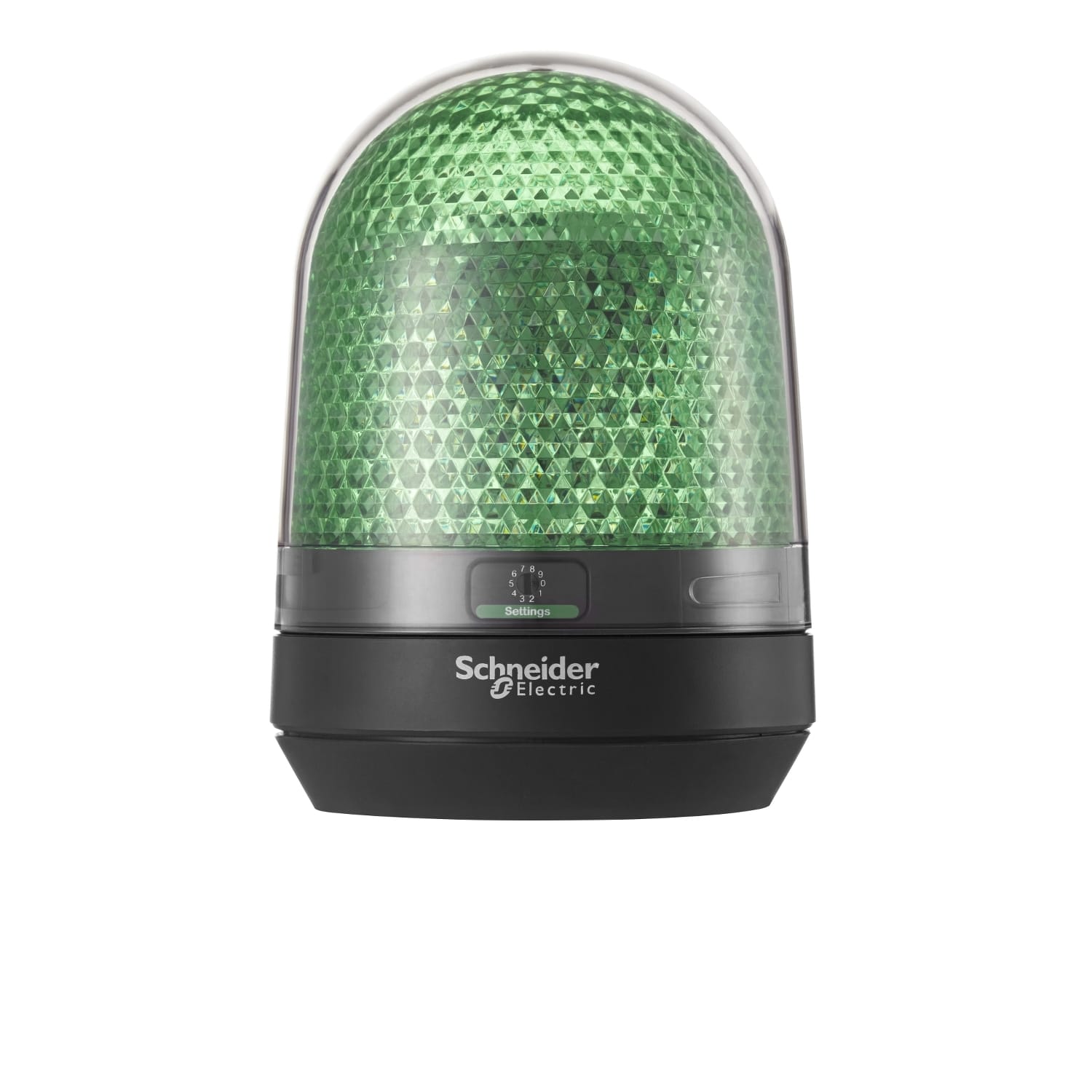 SCHNEIDER ELECTRIC - SNRXVR3M03 Dispositivo a luce rotante, senza buzzer, 100-230 VAC, verde