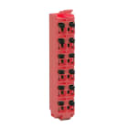 SCHNEIDER ELECTRIC - SNRTM5ACTB52FS Morsettiera rossa codificata per Modicon TM5 safety - 12 contatti