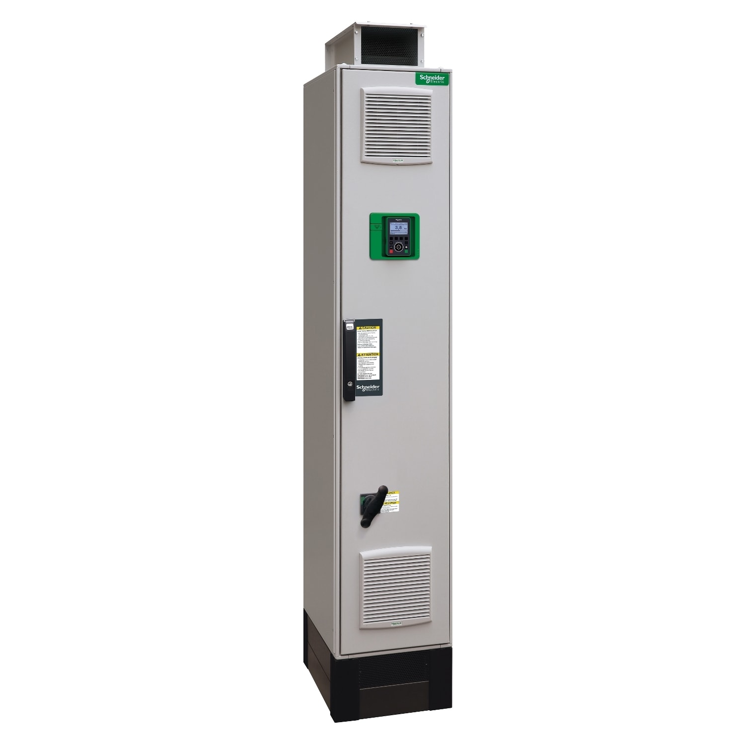 SCHNEIDER ELECTRIC - SNRATV950C16N4F Variatore di velocità, Altivar Process ATV900, a pavimento ATV950, 160 kW, da 400 a 440 V, senza unità frenatura, IP54