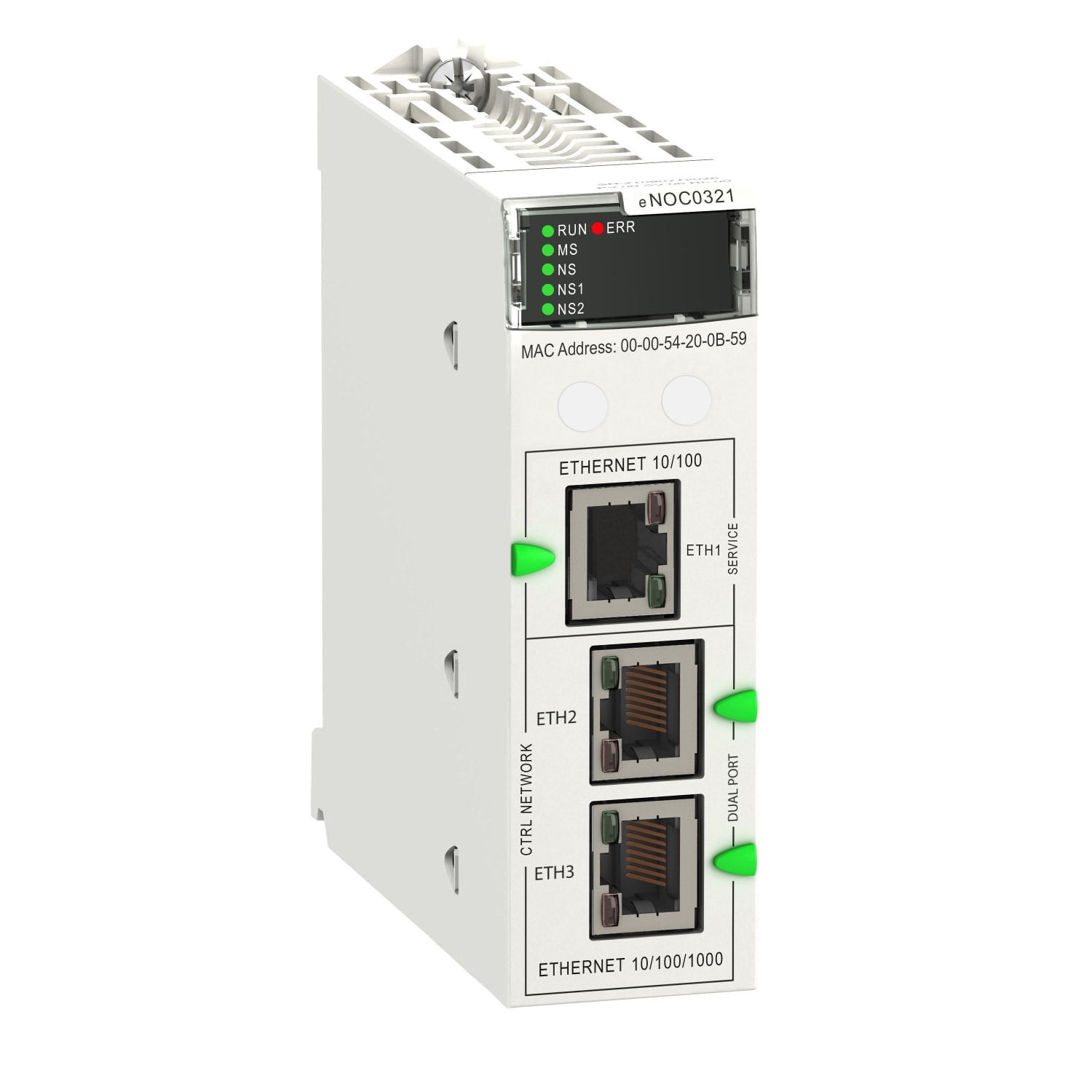SCHNEIDER ELECTRIC SNRBMENOC0321 MODULO ETH NOC CONTROL PER M580