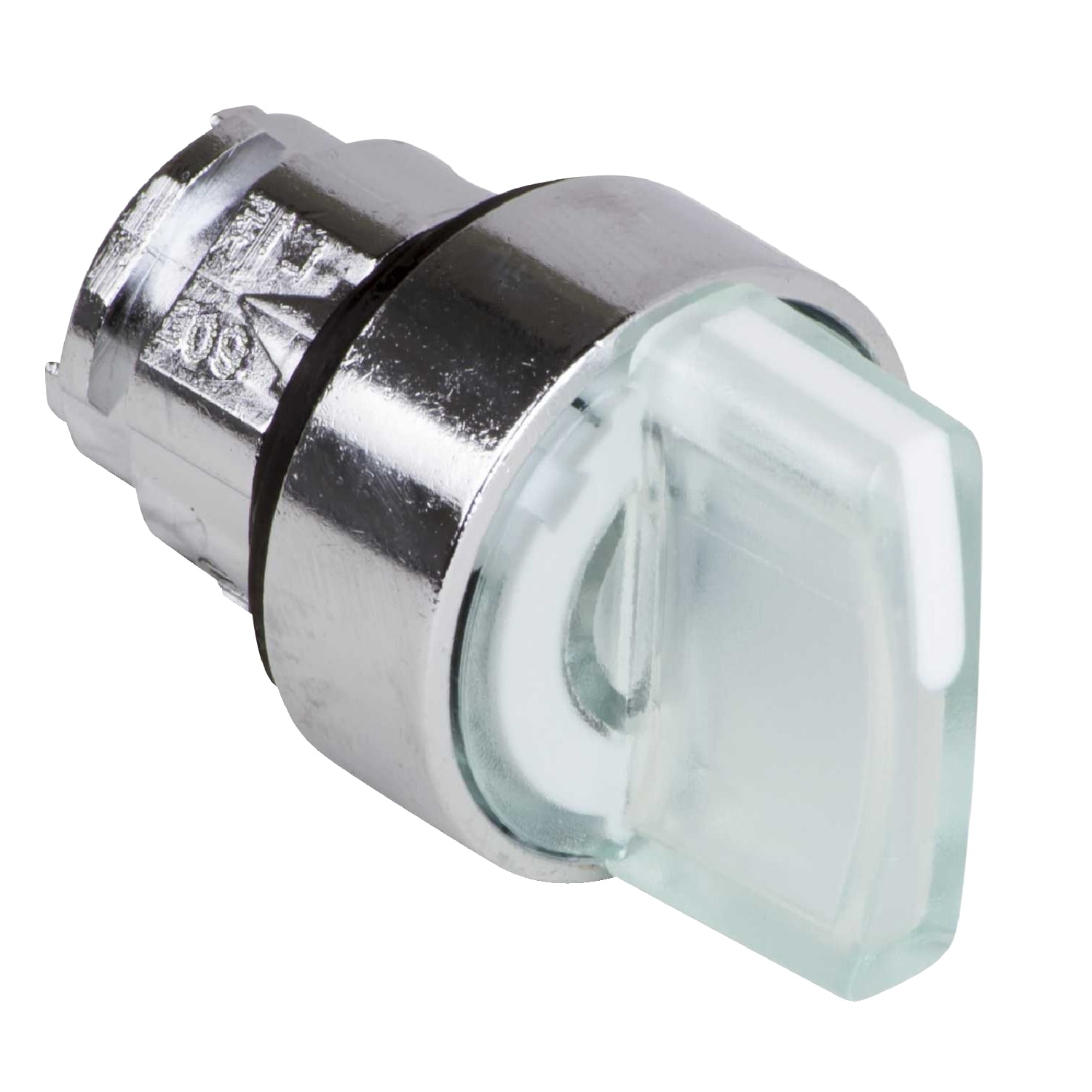 SCHNEIDER ELECTRIC - SNRZB4BK1713 Testa selettore luminoso - 3 posiz. Ø22 - bianco- per LED universale
