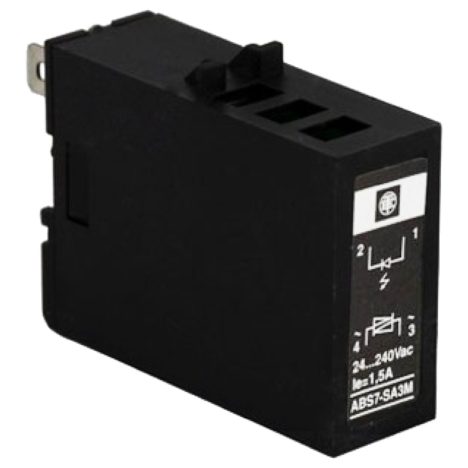 SCHNEIDER ELECTRIC - SNRABS7SC1B Relè a stato solido plug-in - 5 mm - output - 24 V CC - 2 A