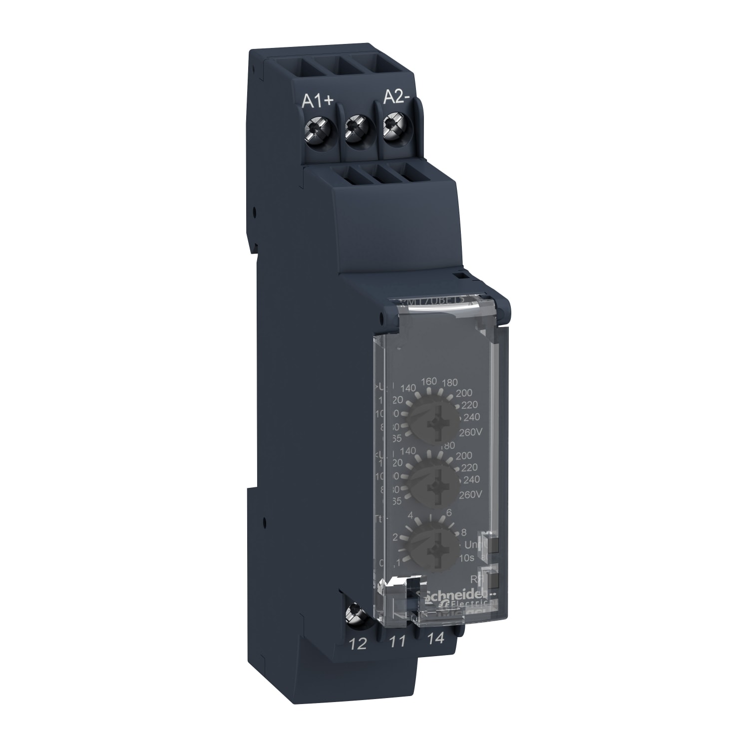 SCHNEIDER ELECTRIC - SNRRM17UBE15 Relè controllo tensione RM17-U - intervallo: 65..260V AC/DC