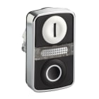 SCHNEIDER ELECTRIC SNRZB4BW7A1721 TESTA PULSANTE A DOPPIO TASTO LUMINOSO