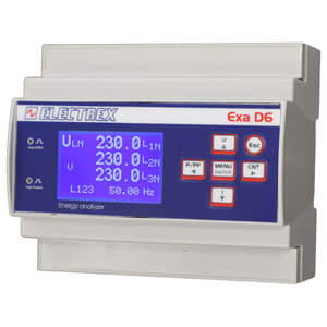 AKSE SRL AKSPFAE611-02-B EXA D6 RS485 230-240V ENERGY ANALYZER