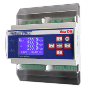 AKSE SRL AKSPFAE6M1-QA EXA MID D6 RS485 85-440V 2DI 2DO ENERGY
