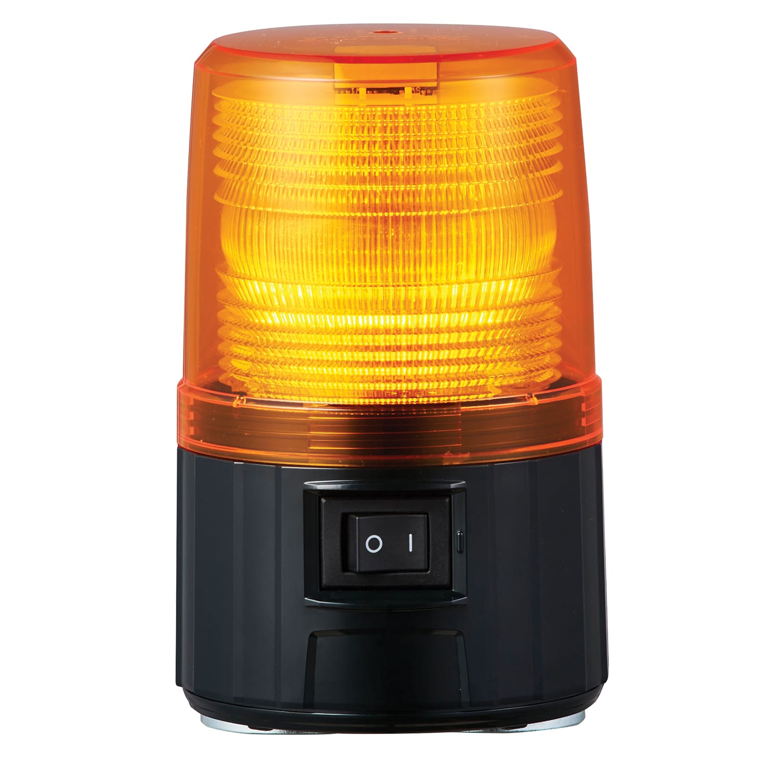 PATLITE EUROPE GMBH PMHPFH-BT-Y Segnalatore lampeggiante ambra, a batteria 6VDC, 100mm, IP55