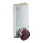 SCHNEIDER ELECTRIC - SNR82076 Presa da incasso Unika IP65 16A 2P con trasformatore 230/24V
