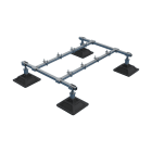 NVENT ERICO ERI360426 KIT DI SUPPORTO PER APPAR. TETTO 4 BASI