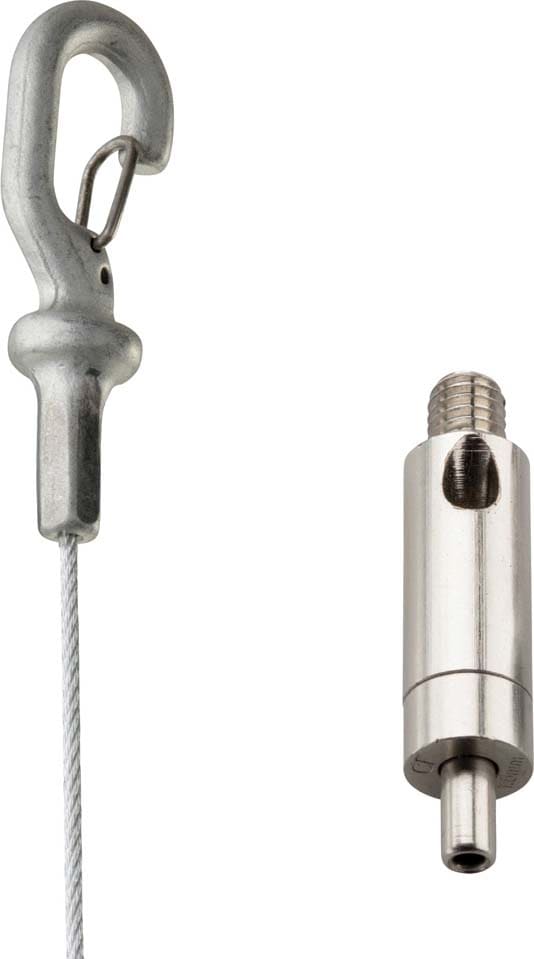 NVENT ERICO ERI196028 KIT SOSP. A CAVO, GANCIO, M6, 1,5MM X 1M