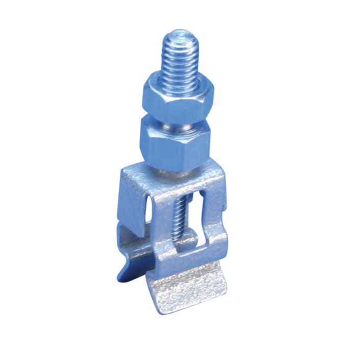 NVENT ERICO ERI553450 CLIP M6 PER FISSAGGIO BARRA DI TERRA 12