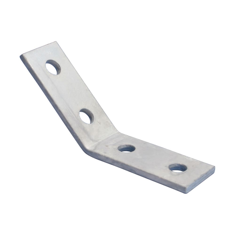 NVENT ERICO - ERI387980 STAFFA ANG. IN LINEA 2+2 FORI, 87X87MM