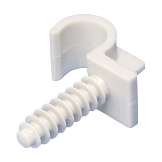 NVENT ERICO - ERI571160 CLIP TUBO SINGOLO PVC, 20MM CON TASSELLO