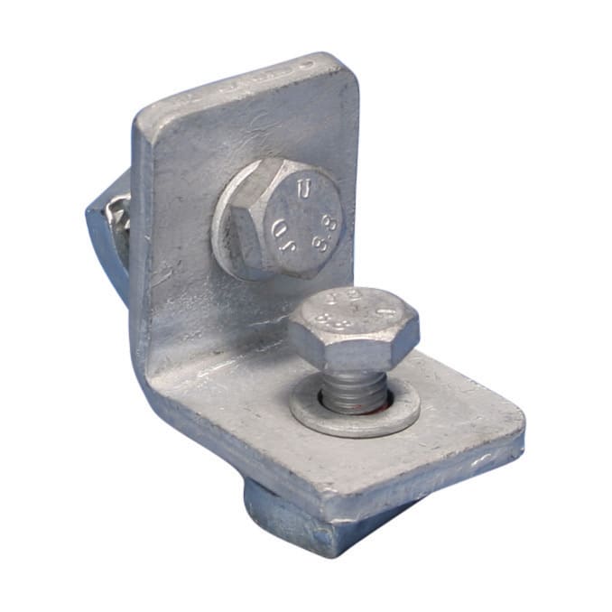 NVENT ERICO - ERI313340 STAFFA ANG. 2 FORI, ACCIAIO HD, 58X42MM