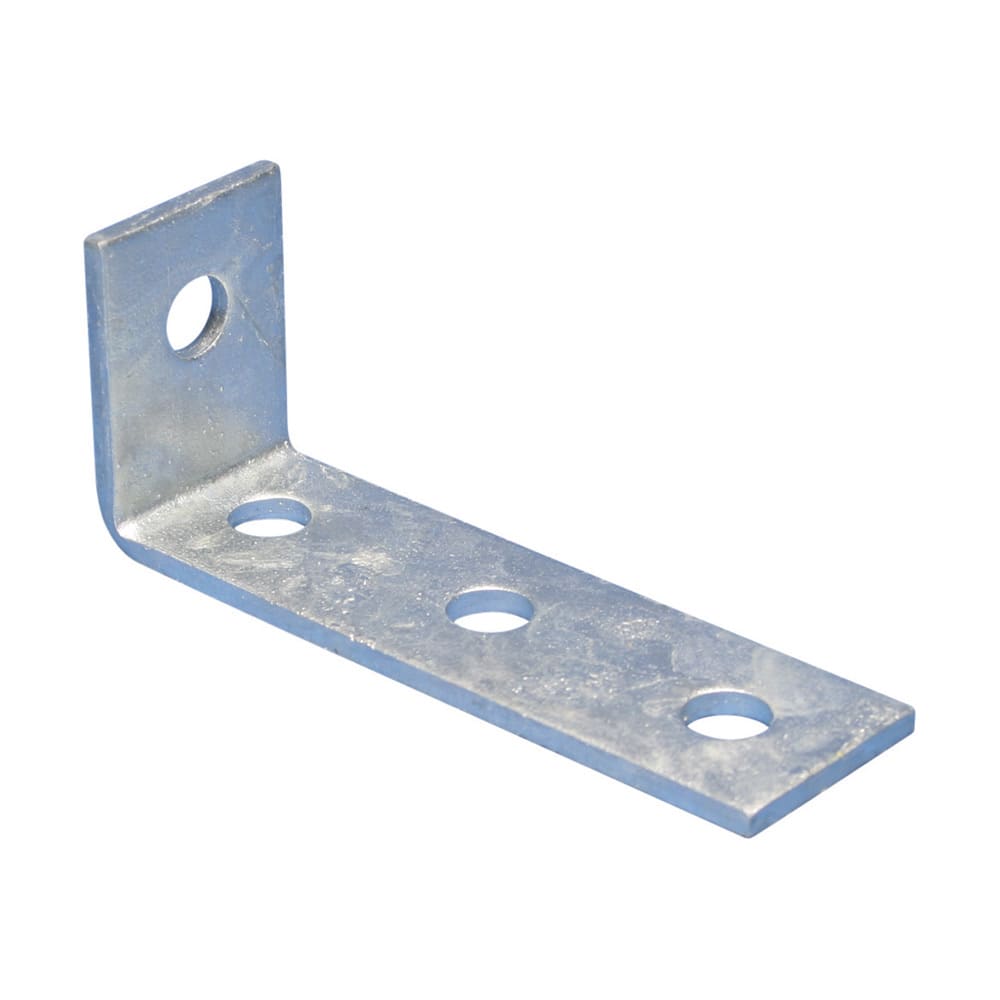 NVENT ERICO - ERI387660 STAFFA ANGOLARE 4 FORI, 132 MM X 56 MM