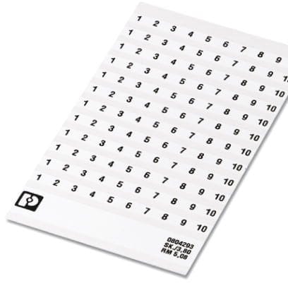 PHOENIX CONTACT - PHC0825125 SK 3,8 REEL P5,08 WH CUS NASTRO SIGLATUR