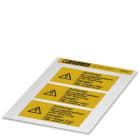 PHOENIX CONTACT - PHC0830462 PML-W301 (74X37) TARGHETTA SEGNALAZIONE